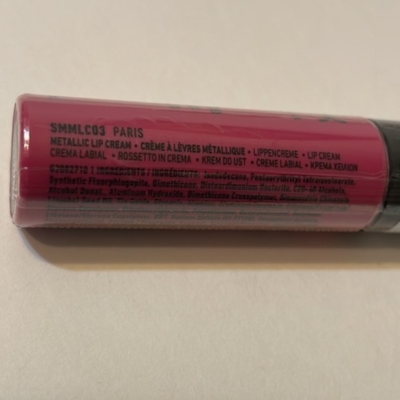 NYX Lip Cream metallic soft matte Paris SMMLC03 Sz .22fl. Oz. - Picture 4 of 4